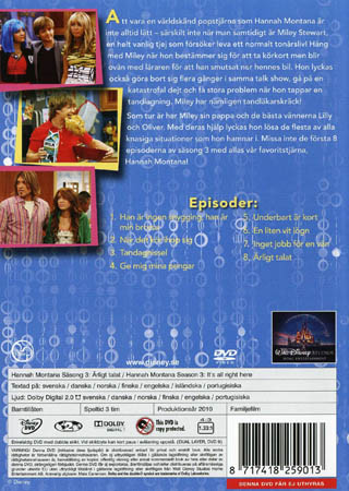 Hannah Montana - Säsong 3 Volym 1 - Ärligt Talat - 2