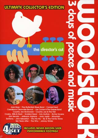 Woodstock - 3 Days of Peace And Music (4-disc)