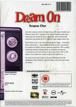 Dream On - Season 1 (ej svensk text) - 2