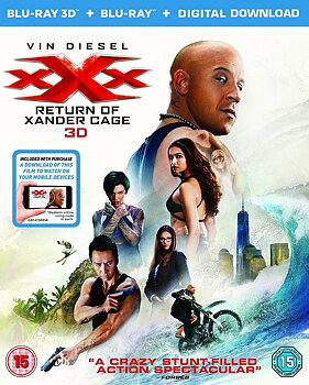 xXx: Return of Xander Cage (Real 3D + Blu ray)