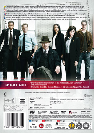 Blacklist - Säsong 1 (Begagnad) - 2