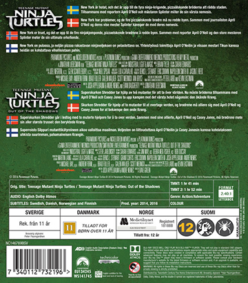 Teenage Mutant Ninja Turtles 1 & 2 Box (Blu-ray) - 2
