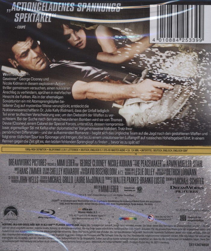 Peacemaker (ej svensk text) (Blu-ray) - 2