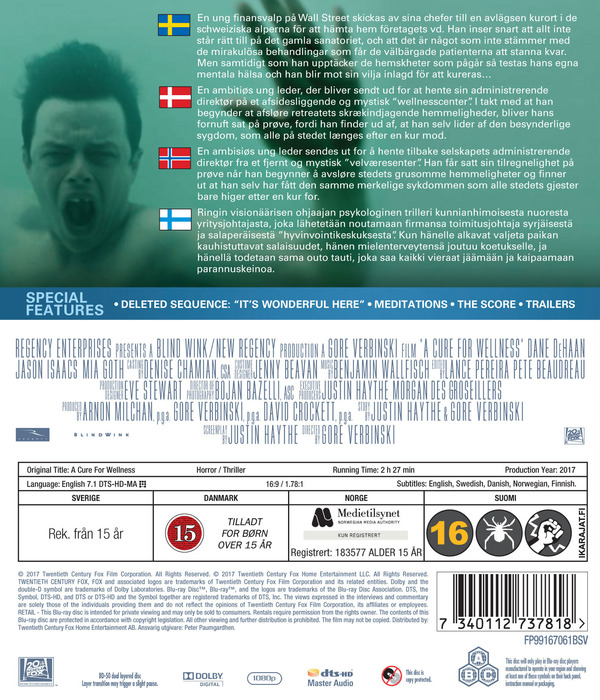 A Cure For Wellness (Blu-ray) - 2
