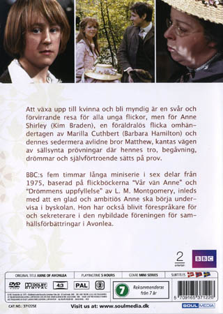 Anne Från Avonlea (Miniserie) (3-disc) (Begagnad) - 2