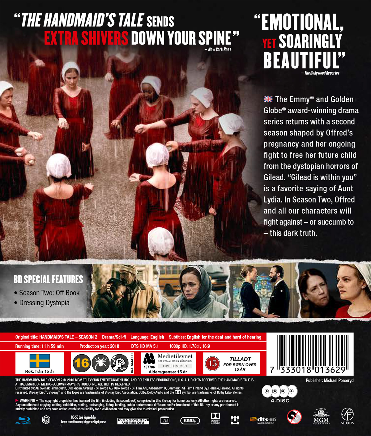 Handmaid's Tale - Säsong 2 (ej svensk text) (Blu-ray)  - 2