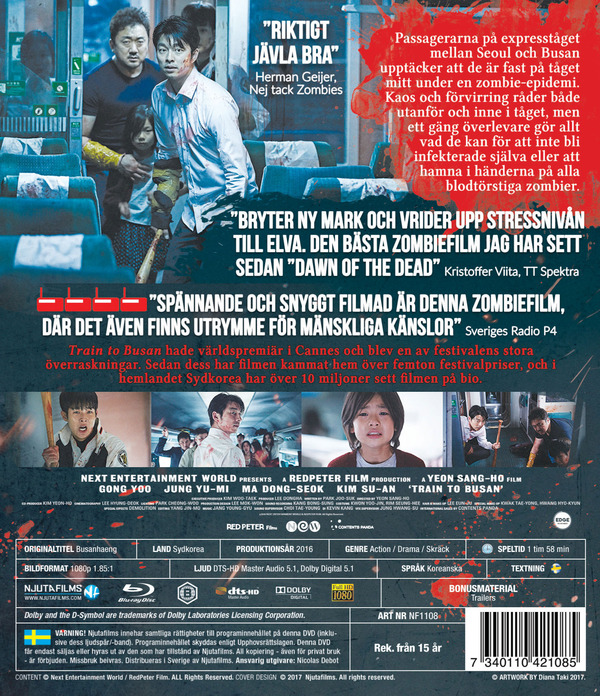 Train To Busan (Blu-ray) - 2