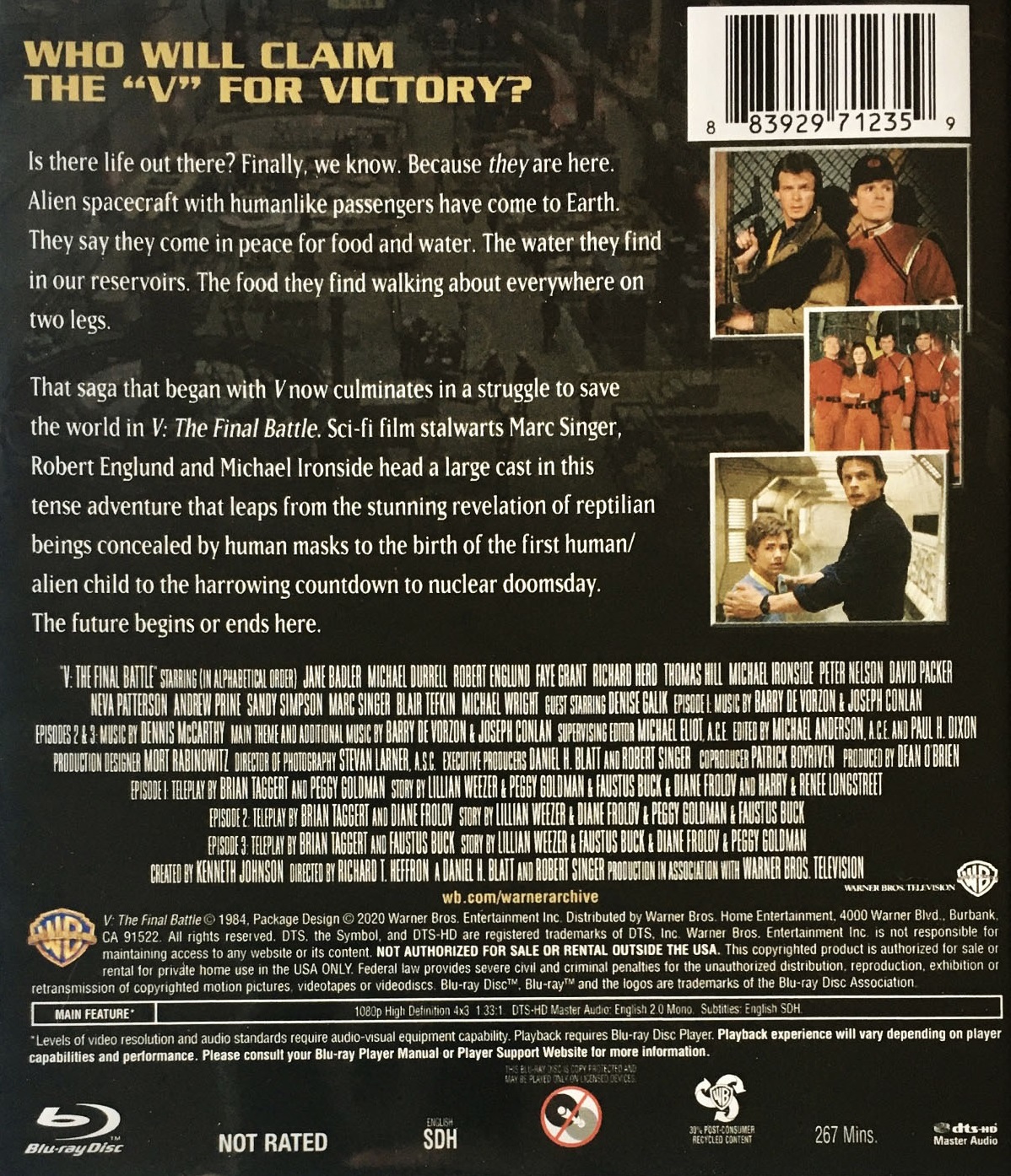 V - Den Sista Striden (ej svensk text) (Blu-ray) - 2