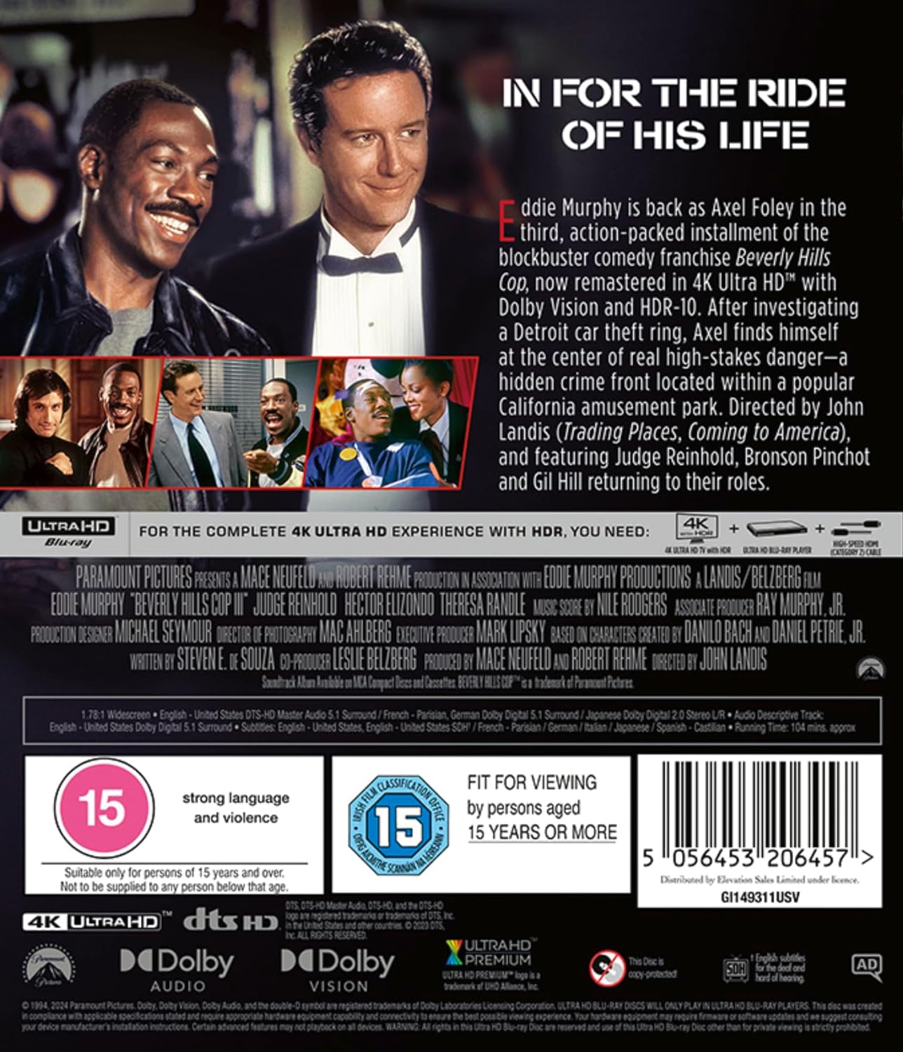 Beverly Hills Cop III (ej svensk text) (4K Ultra HD) - 2