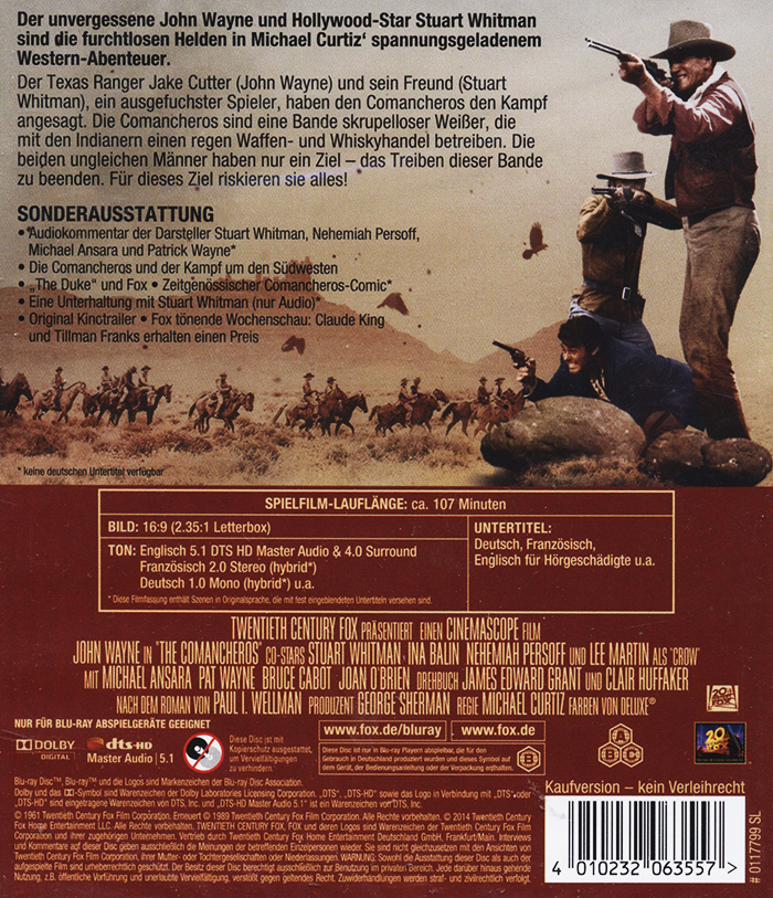 The Comancheros (Blu-ray) - 2