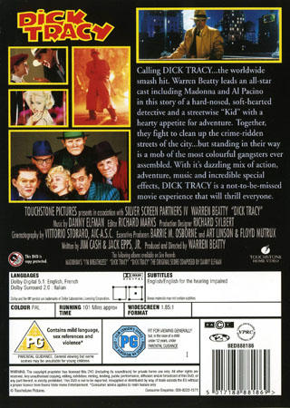 Dick Tracy (ej svensk text) - 2