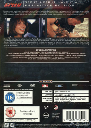 Speed - Definitive Edition (2-disc) - 2