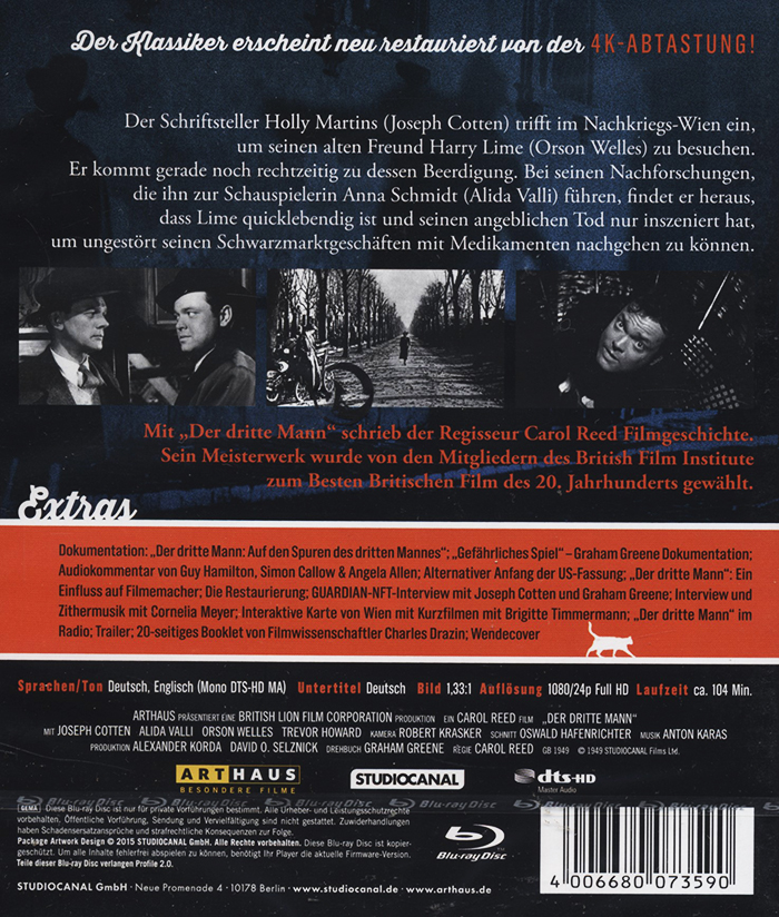 Third Man (ej svensk text) (Blu-ray) - 2