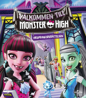 Välkommen Till Monster High - Ursprungsberättelsen (Blu-ray)