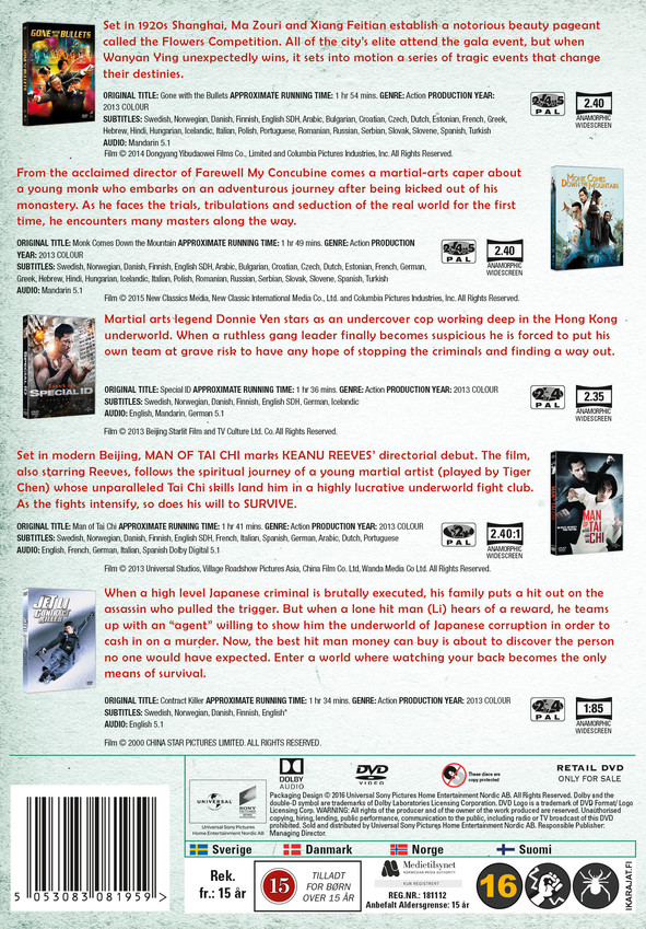 Asian Action - 5 Movie Collection - 2
