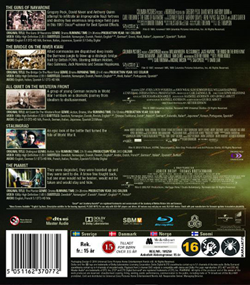 War Movies Box - Volym 2 (Blu-ray) - 2