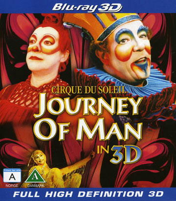 Cirque Du Soleil - Journey of Man In 3D (Real 3D + Blu-ray)
