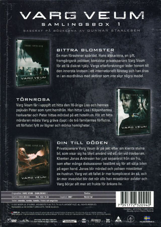 Varg Veum - Samlingsbox 1 (3-disc) - 2