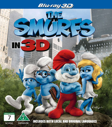 Smurfarna (2011) (Real 3D + Blu-ray)