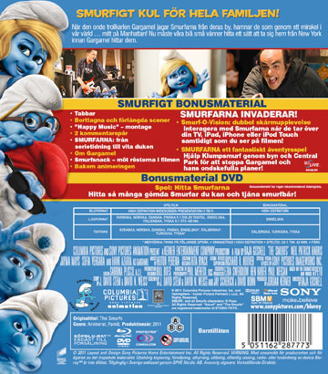 Smurfarna (2011) (Blu-ray + DVD) - 2