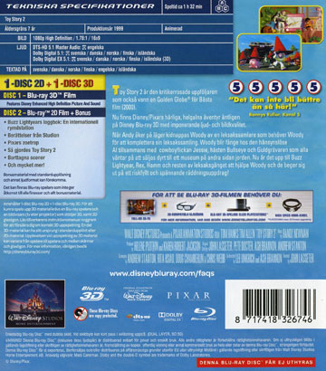 Toy Story 2 (Real 3D + Blu-ray) - 2