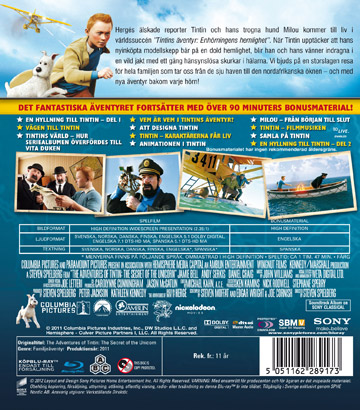 Tintins Äventyr - Enhörningens Hemlighet (Blu-ray) - 2