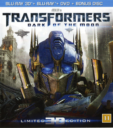 Transformers 3 - Dark of the Moon (Real 3D + Blu-ray + DVD)