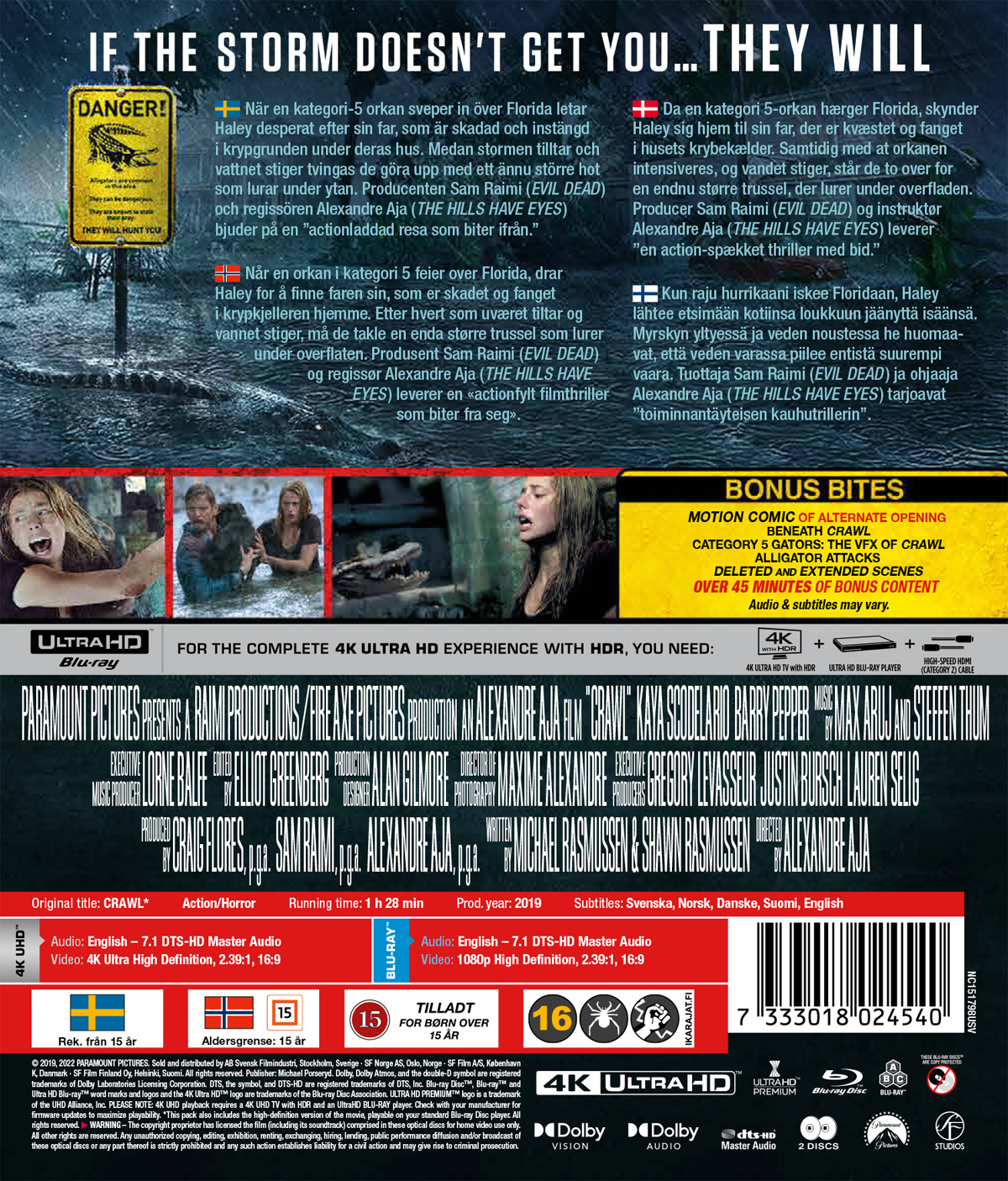 Crawl (4K Ultra HD + Blu-ray) - 2