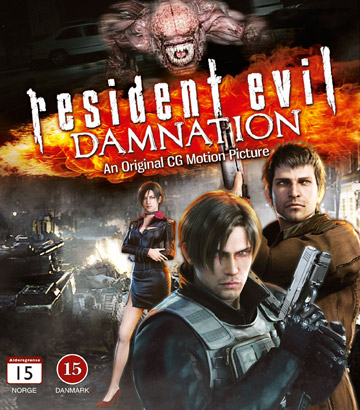 Resident Evil - Damnation (Animerad) (Blu-ray)