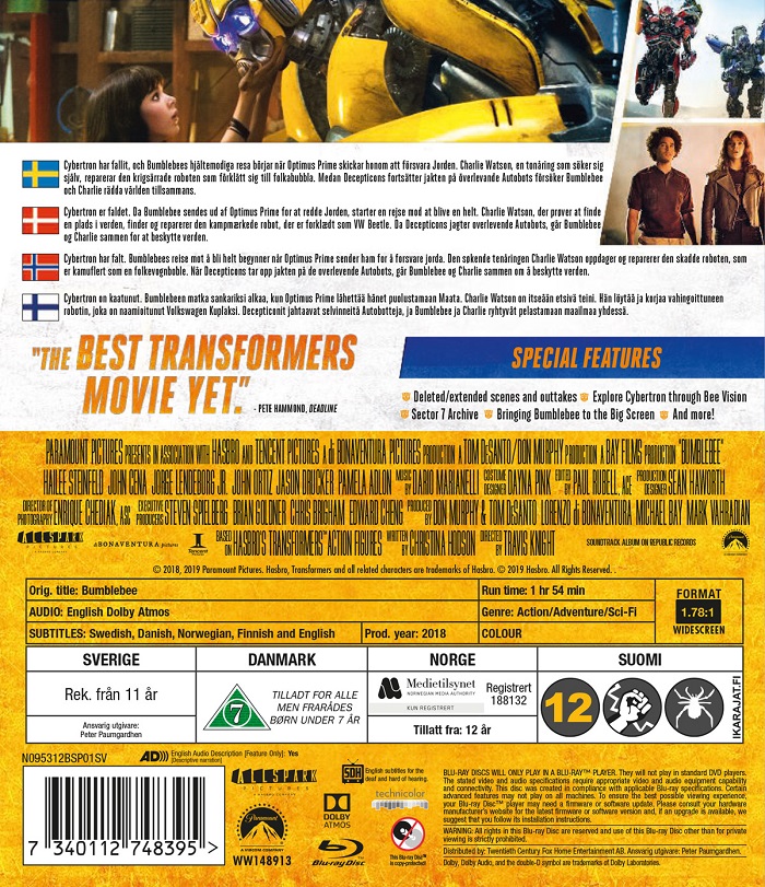 Bumblebee (Blu-ray) - 2