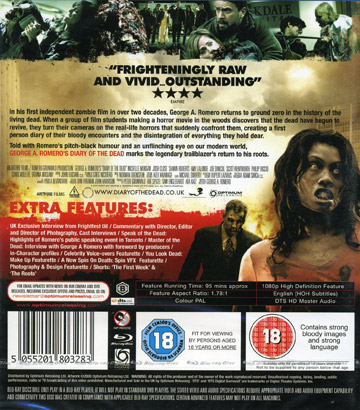 Diary of the Dead (Blu-ray) (ej svensk text) - 2