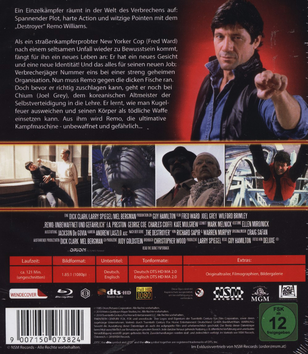 Remo Williams: The Adventure Begins (ej svensk text) (Blu-ray) - 2