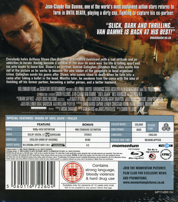 Until Death (Blu-ray) (ej svensk text) - 2