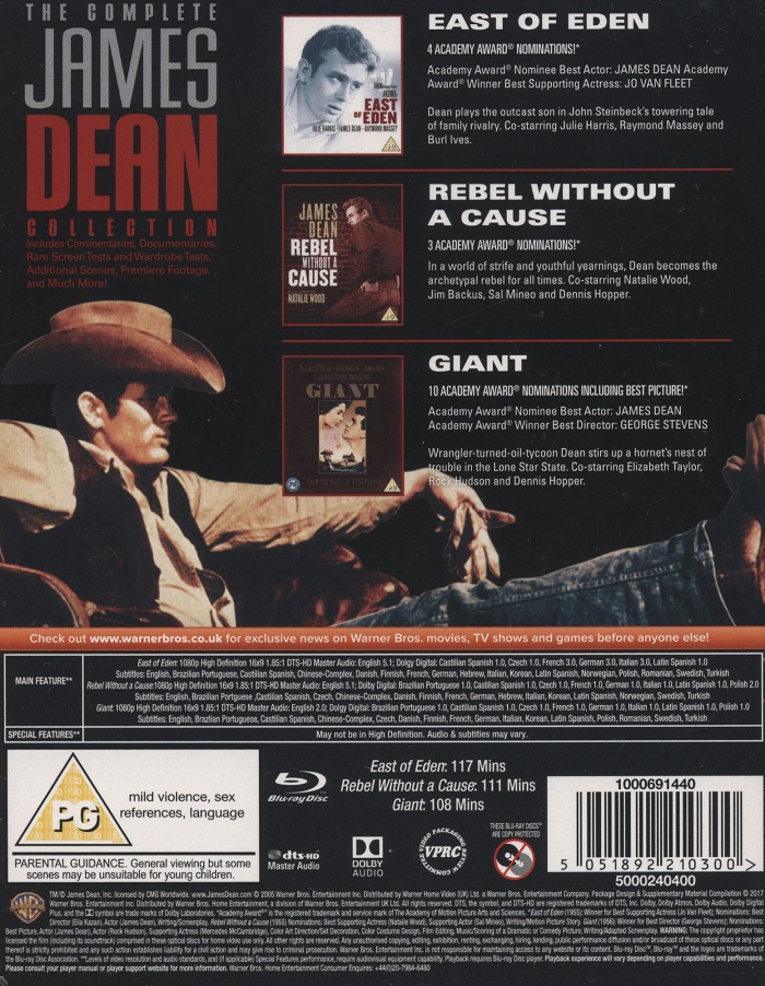 James Dean Collection (Blu-ray) - 2