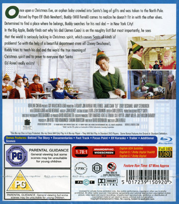 Elf (ej svensk text) (Blu-ray) - 2