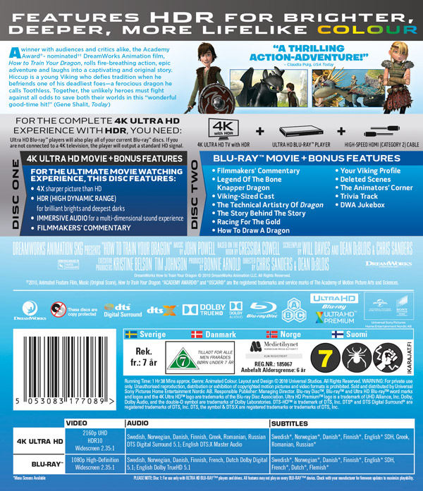 Draktränaren  (4K Ultra HD Blu-ray) - 2