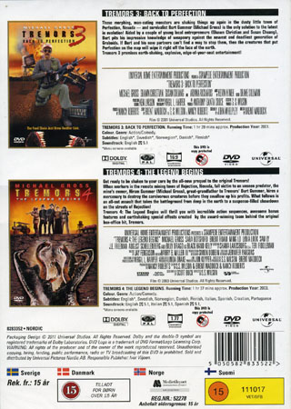 Tremors 3 - Back To Perfection / Tremors 4 - The Legend Begins (2-disc) - 2