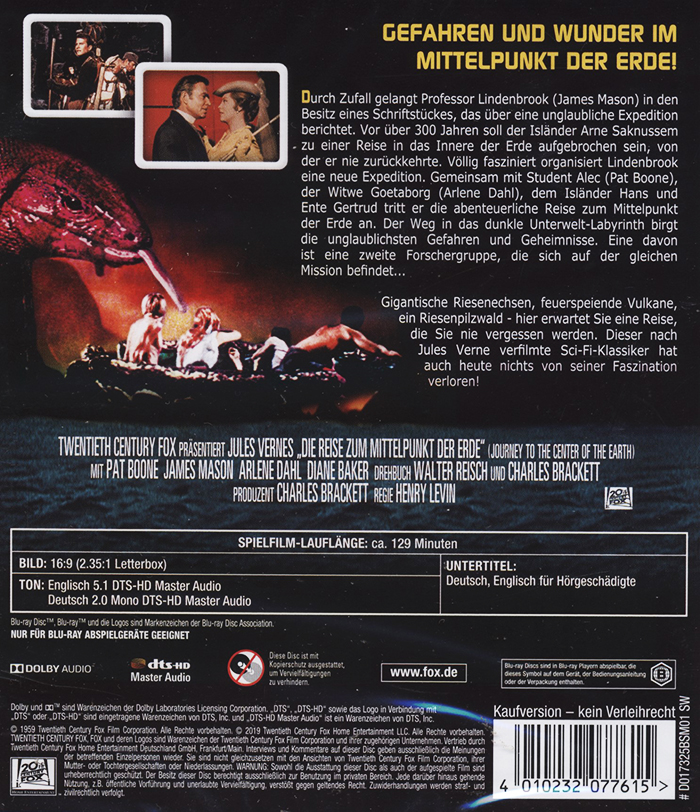 Journey To the Center of the Earth (ej svensk text) (Blu-ray) - 2