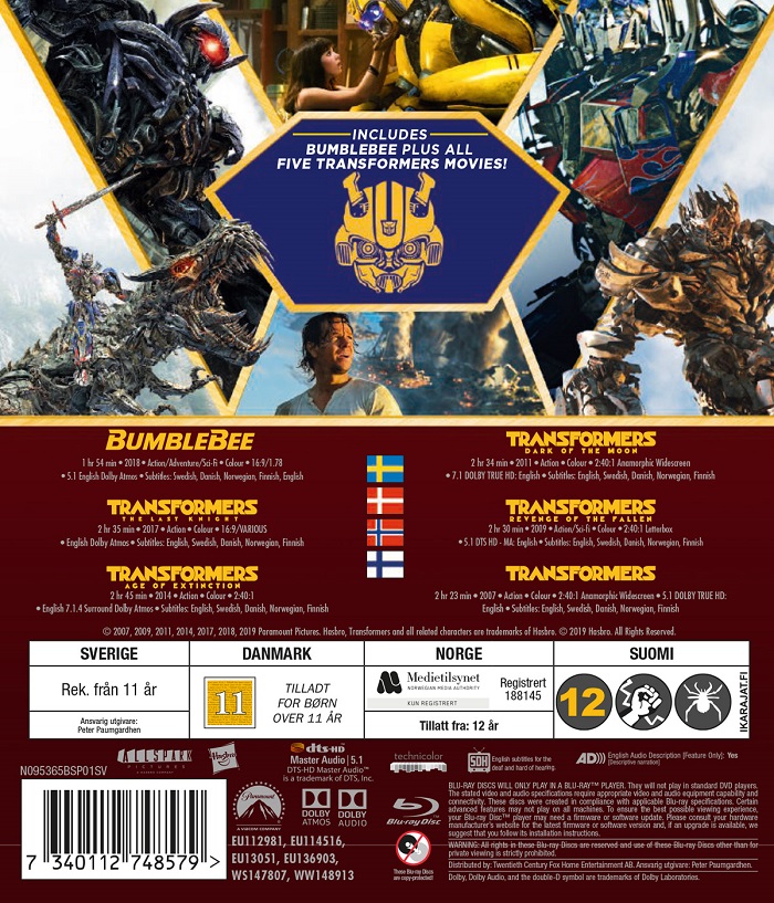 Transformers 1-6 (Blu-ray) - 2