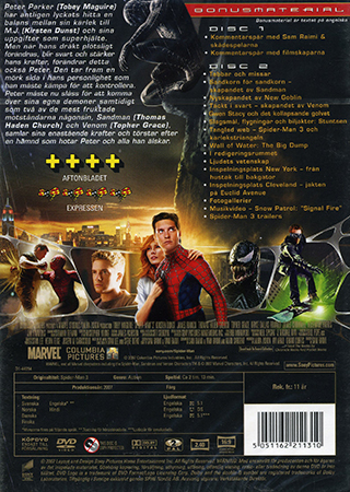 Spider-Man 3 (2-disc) (Begagnad) - 2