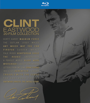 Clint Eastwood 20-Film Collection (22-disc) (Blu-ray)