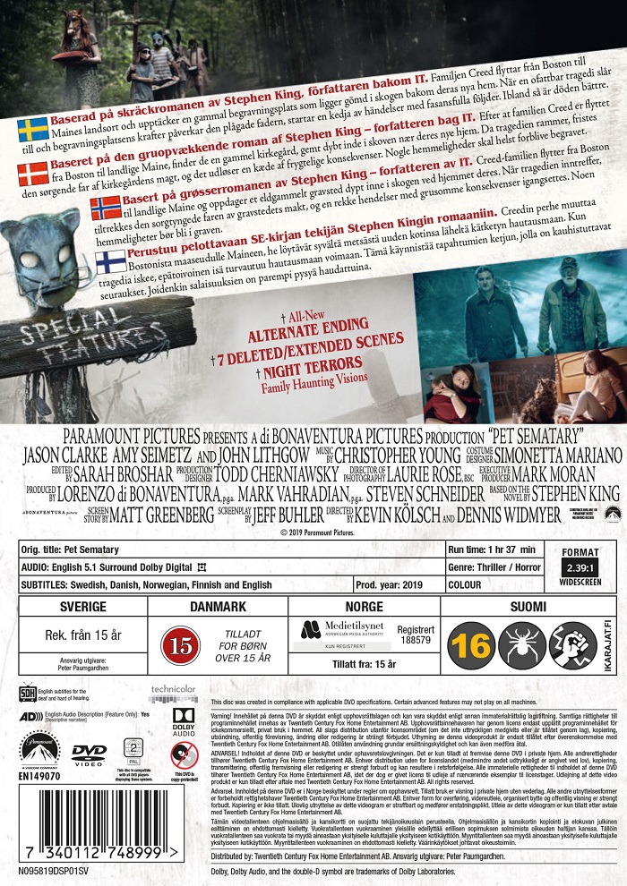 Pet Sematary (2019) - 2