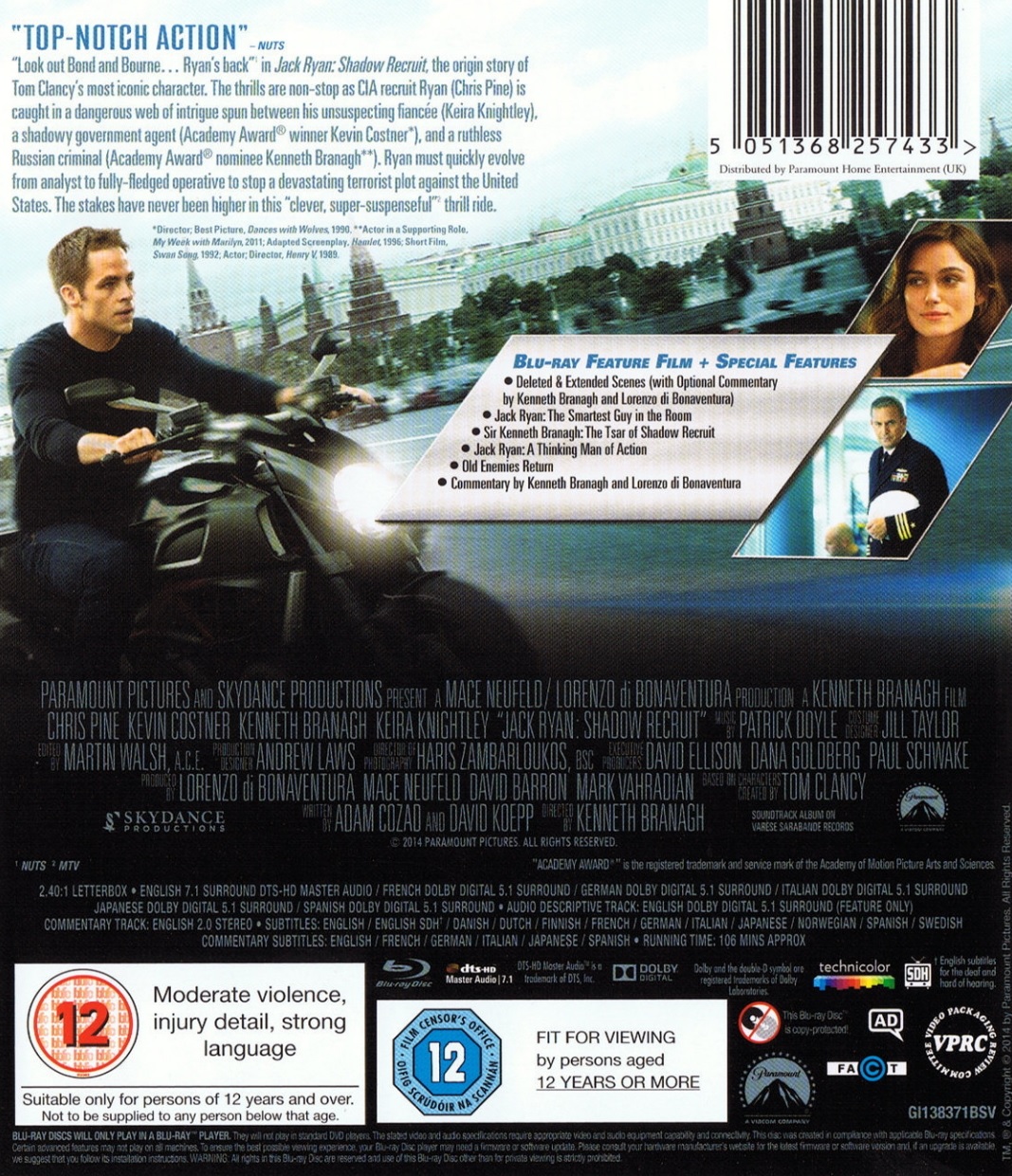 Jack Ryan - Shadow Recruit (Blu-ray) - 2