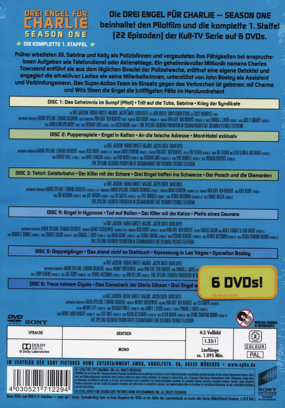 Charlie's Angels - Season 1 (ej svensk text) - 2