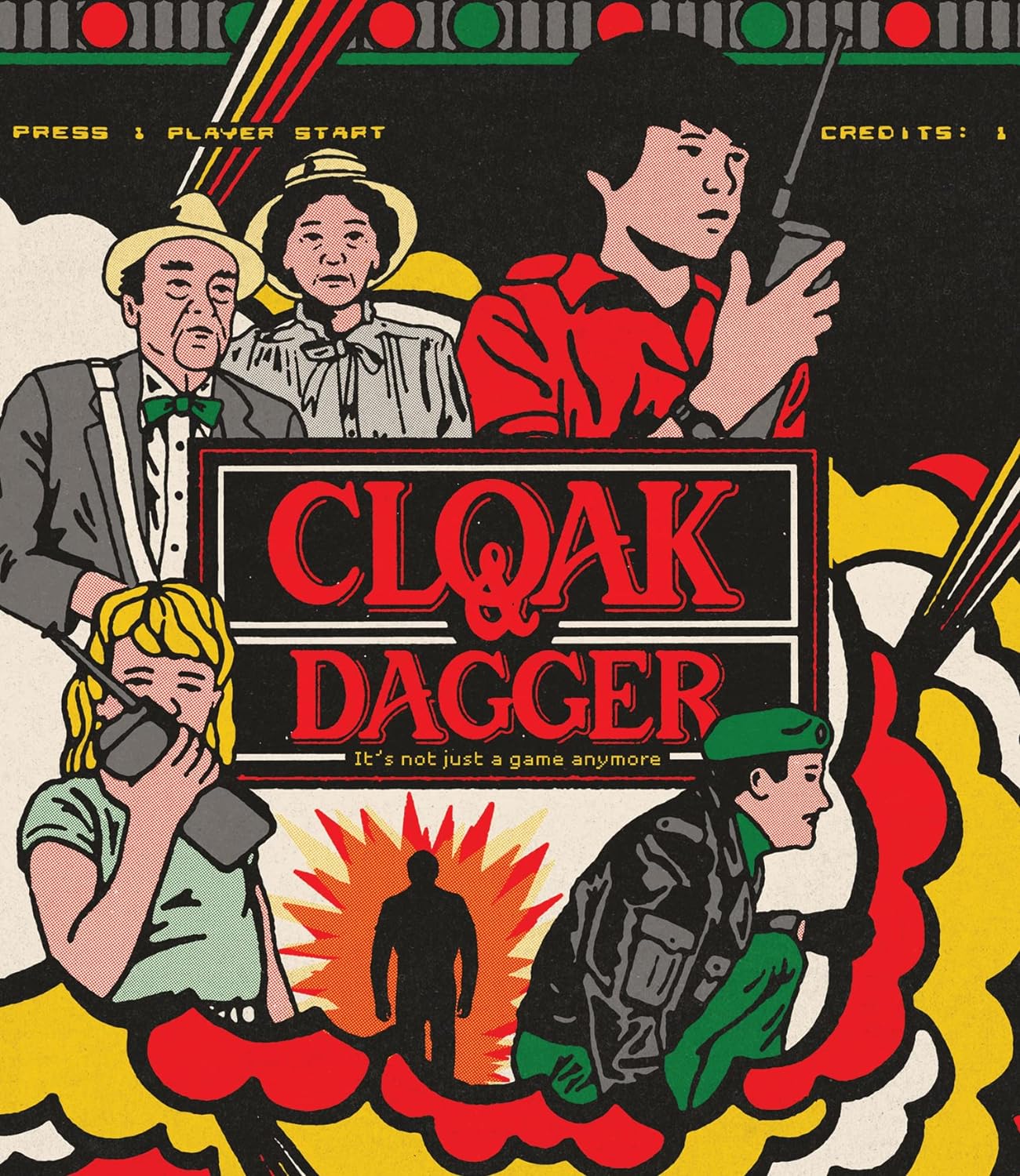 Cloak & Dagger (ej svensk text) (4K Ultra HD + Blu-ray)