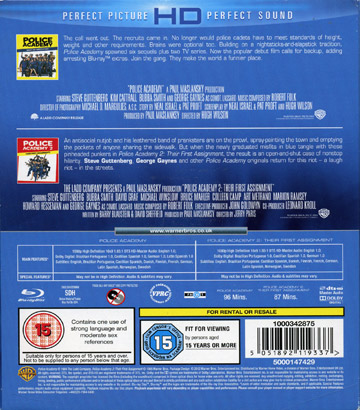 Police Academy / Police Academy 2 (2-disc) (Blu-ray) - 2