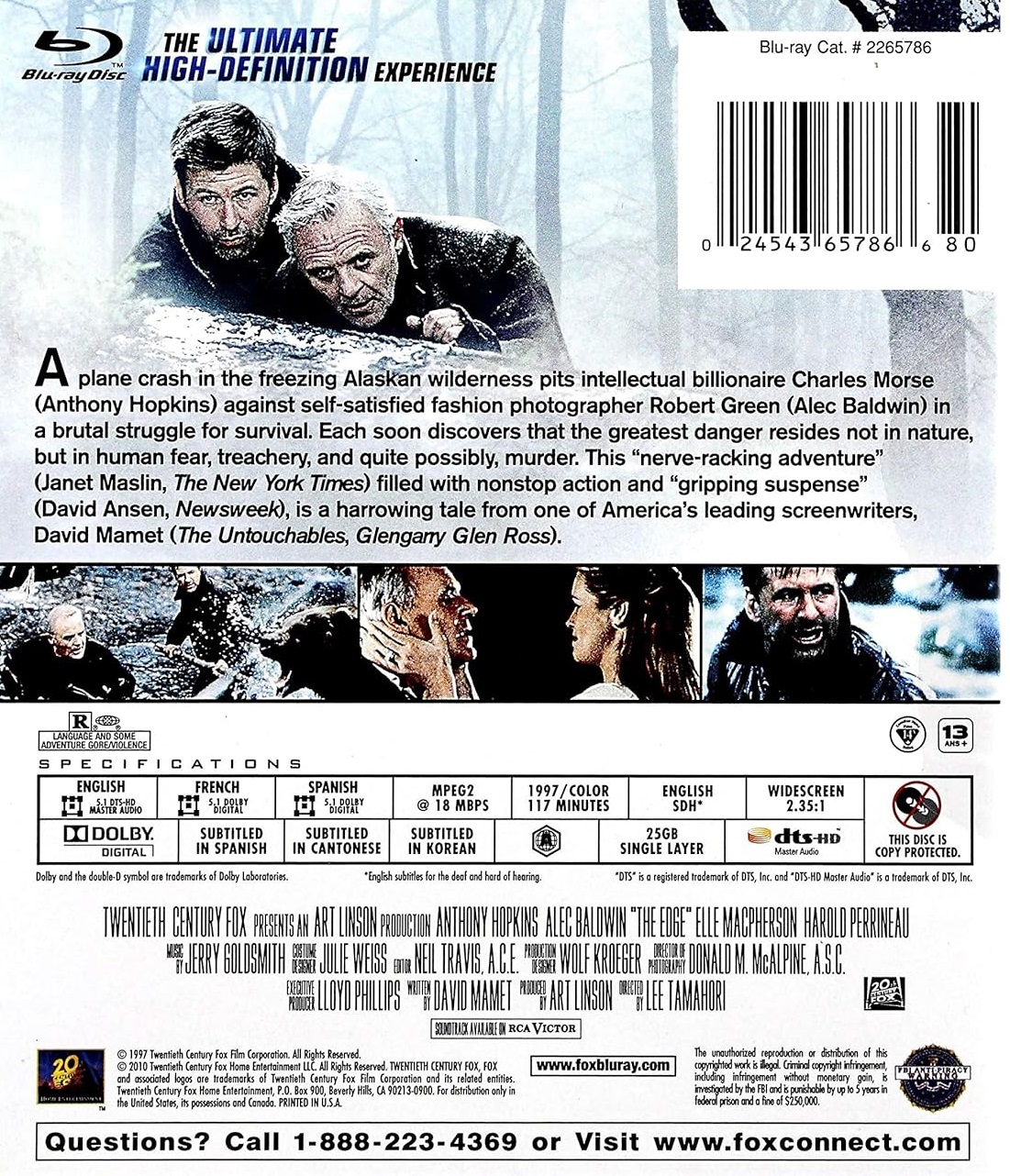 The Edge (ej svensk text) (Blu-ray) (OBS! Region A) - 2