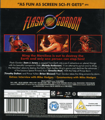 Flash Gordon (ej svensk text) (Blu-ray) - 2