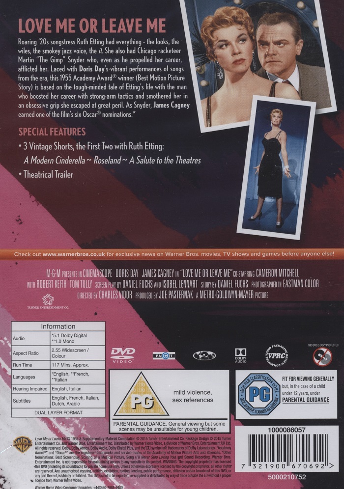 Love Me Or Leave Me (ej svensk text) - 2