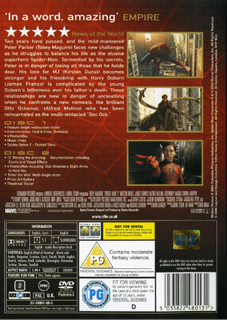 Spider-Man 2 (2-disc) (Begagnad) - 2